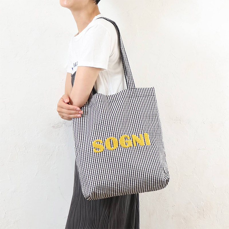 SOBIA  ロゴポップトート /BK